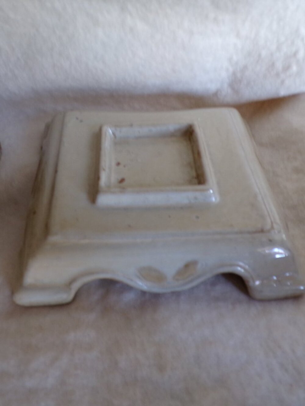 Ceramic Pagoda Style Candle Holder Butterflies - Picture 6 of 9
